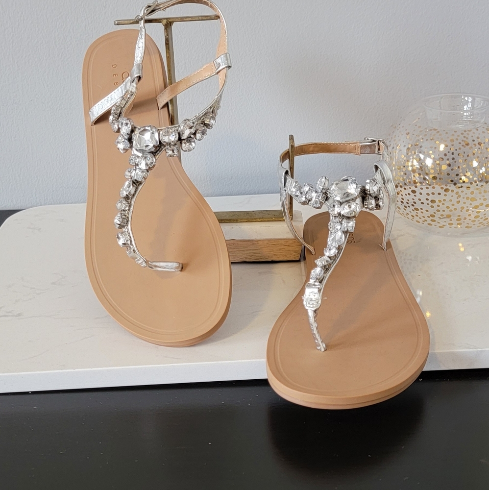 ASOS Jeweled Sandals  Size 7